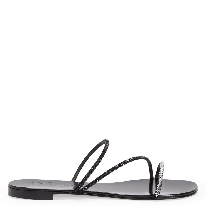  JULIANNE FLAT-black-Flats
