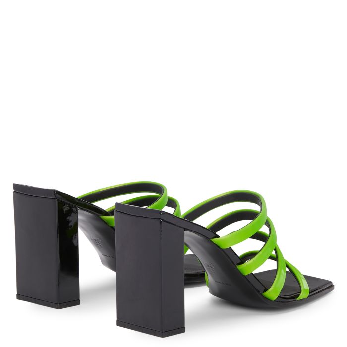  SHANGAY-Green-Sandals