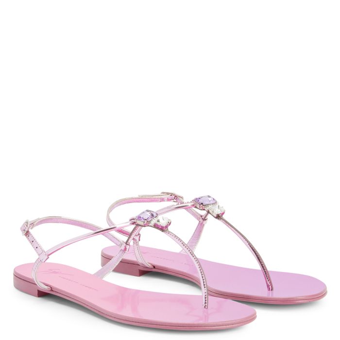  ALPHONSINE-Pink-Flats