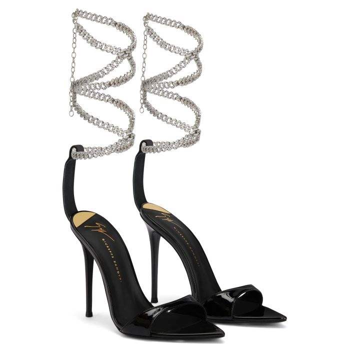  INTRIIGO STRING-Black-Sandals