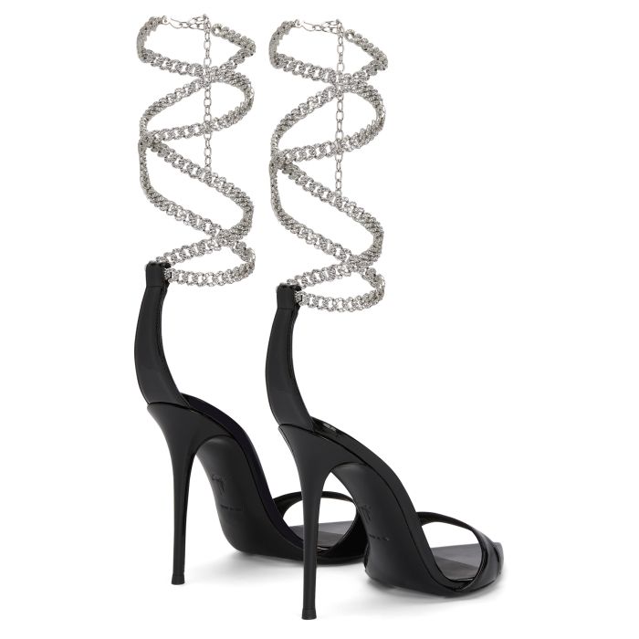  INTRIIGO STRING-Black-Sandals