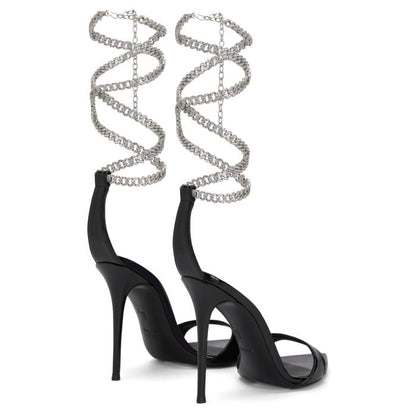  INTRIIGO STRING-Black-Sandals