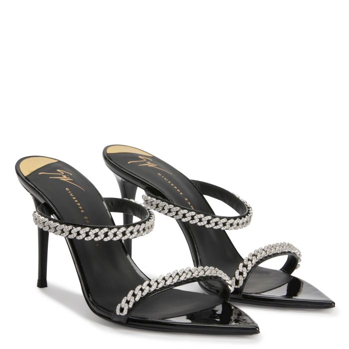  INTRIIGO STRING-Black-Sandals