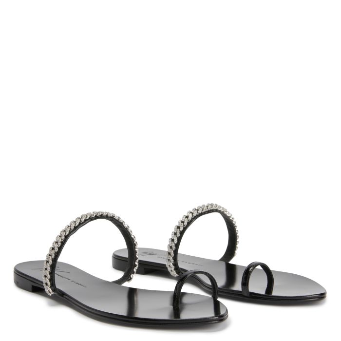  INTRIIGO STRING-Black-Flats
