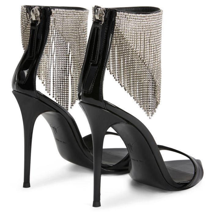  INTRIIGO CRYSTAL-black-Sandals