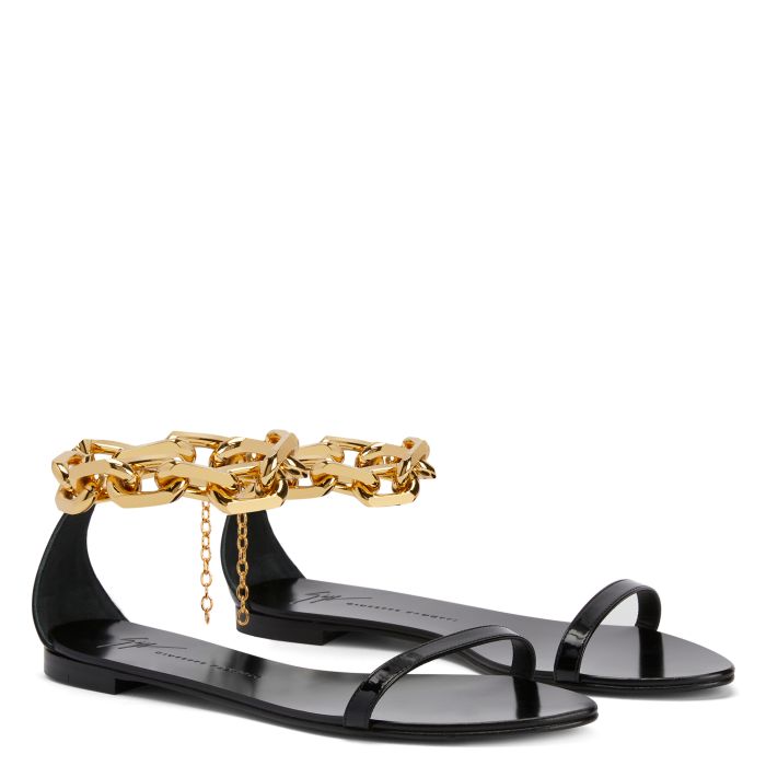  INTRIIGO CHAIN-Black-Flats