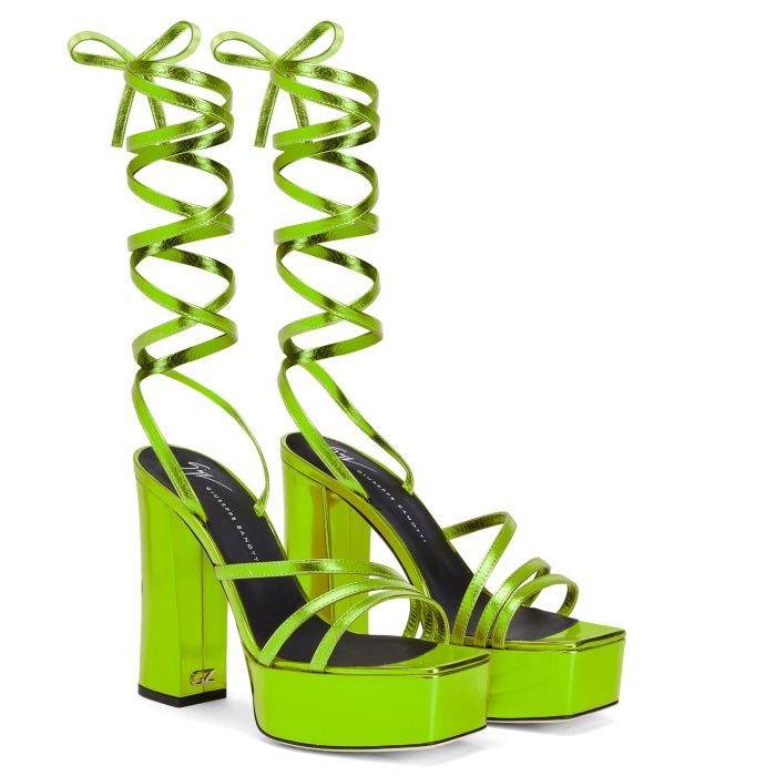  FLAVIENNE-Green-Sandals