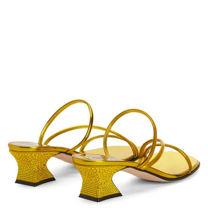  AUDE STRASS-Yellow-Sandals