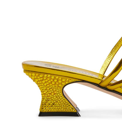 AUDE STRASS-Yellow-Sandals