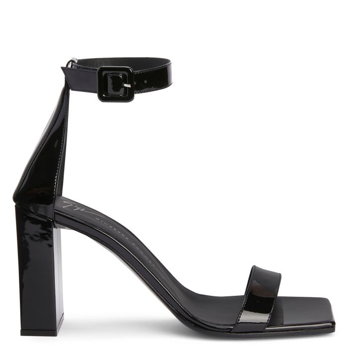  SHANGAY BUCKLE-Black-Sandals
