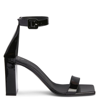  SHANGAY BUCKLE-Black-Sandals