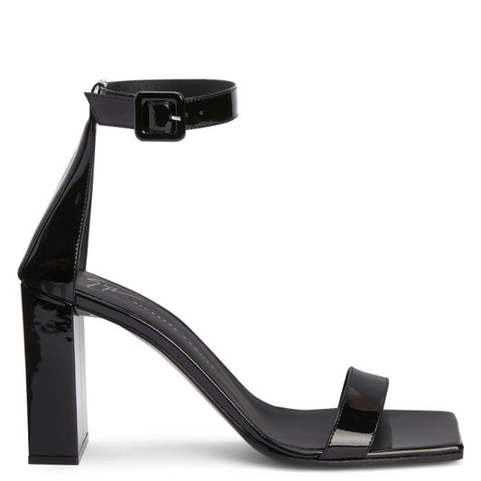  SHANGAY BUCKLE-Black-Sandals