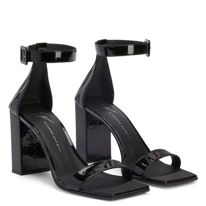  SHANGAY BUCKLE-Black-Sandals