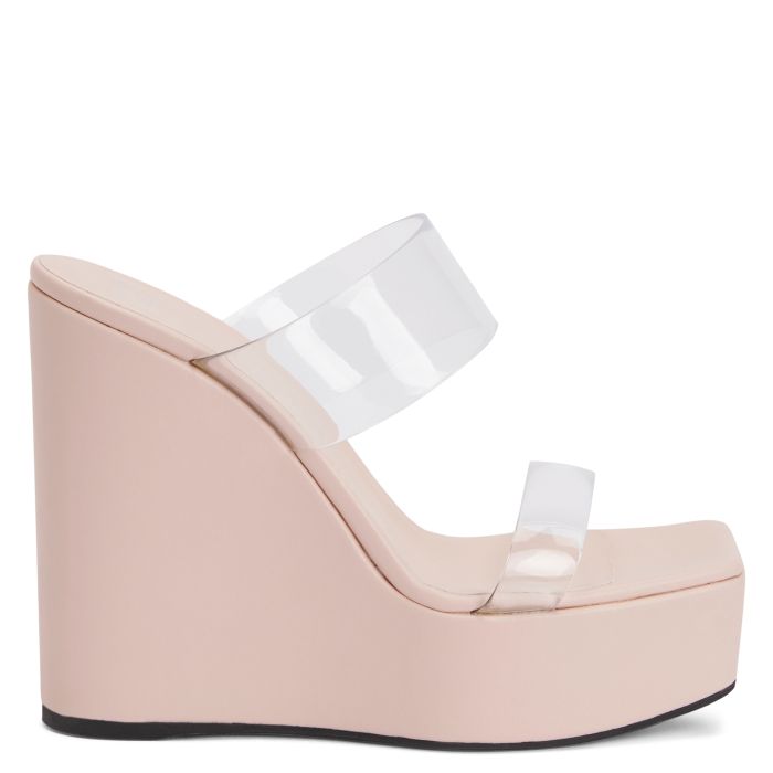  MEISSA PLEXI-Pink-Sandals
