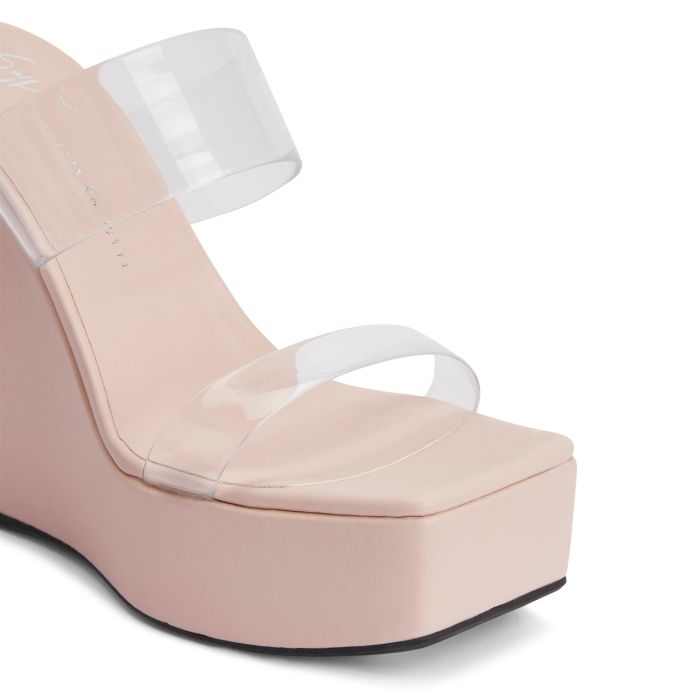  MEISSA PLEXI-Pink-Sandals