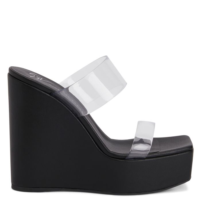  MEISSA PLEXI-Black-Sandals