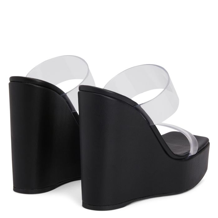  MEISSA PLEXI-Black-Sandals