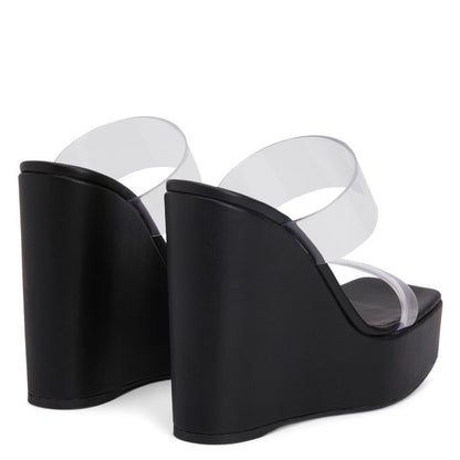  MEISSA PLEXI-Black-Sandals