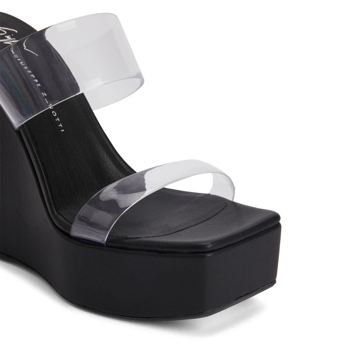  MEISSA PLEXI-Black-Sandals