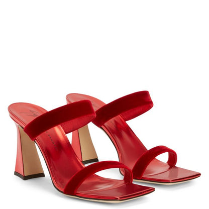 FLAMINIA-Red-Sandals