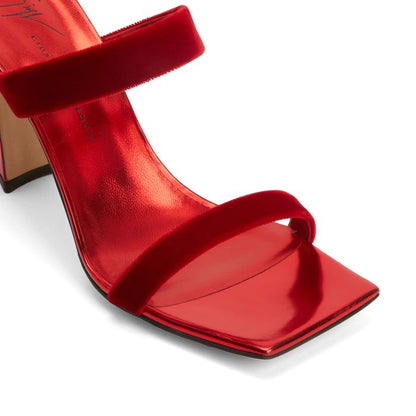  FLAMINIA-Red-Sandals
