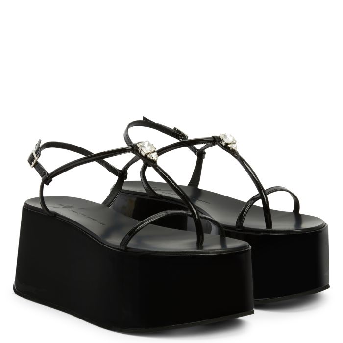  BARNAK-Black-Sandals