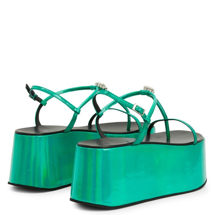  BARNAK-Green-Sandals