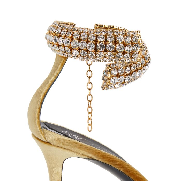  INTRIIGO BIJOUX-Gold-Sandals