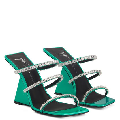  CLAREENCE-Green-Sandals