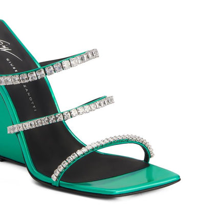  CLAREENCE-Green-Sandals