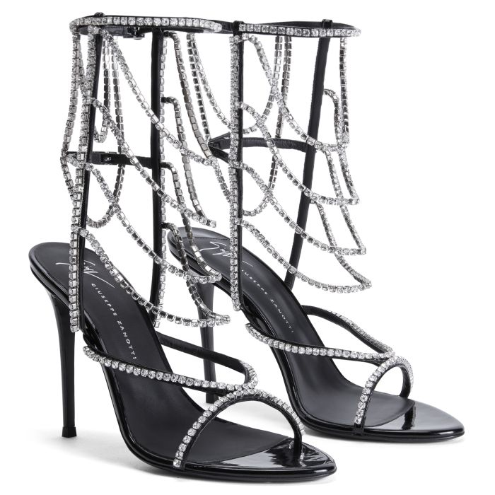  CRISTELLE-Black-Sandals