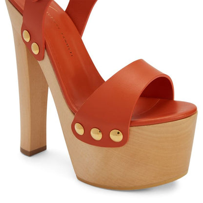  FANNY-Orange-Sandals