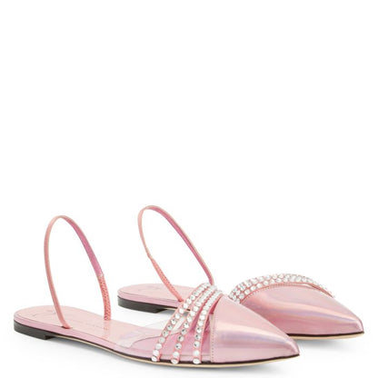  CLARALIE-Pink-Flats