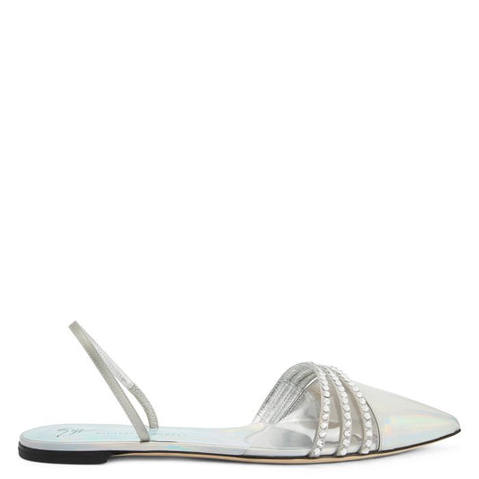  CLARALIE-Silver-Flats