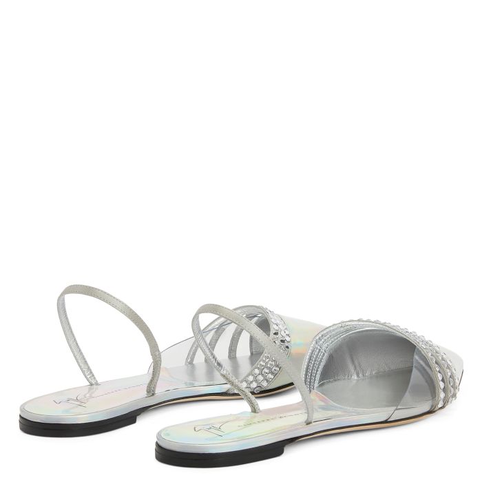 CLARALIE-Silver-Flats