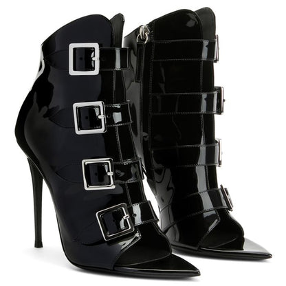  INTRIIGO BUCKLE-black-Boots