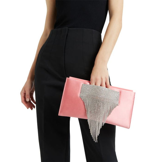  JOSIANE CRYSTAL-Pink-Clutches