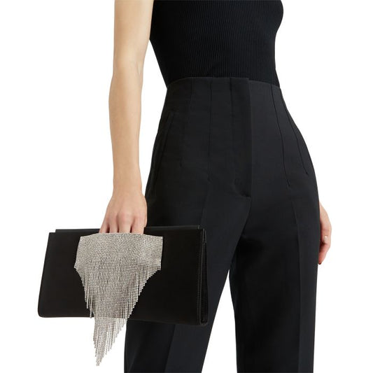  JOSIANE CRYSTAL-Black-Clutches