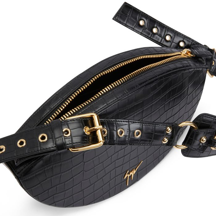  MIREILLE-Black-Shoulder Bags