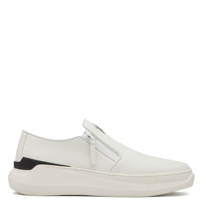  CONLEY ZIP-White-Loafers
