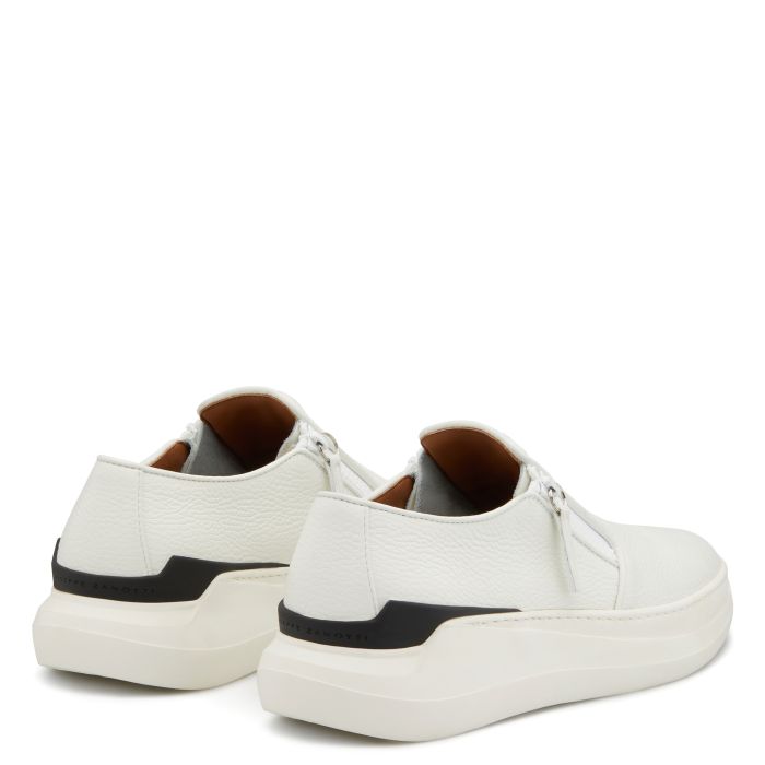  CONLEY ZIP-White-Loafers