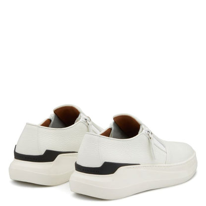  CONLEY ZIP-White-Loafers