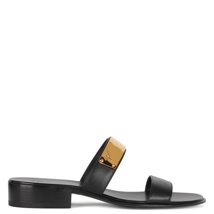  IGNAZIO-Black-Flats
