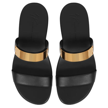  IGNAZIO-Black-Flats