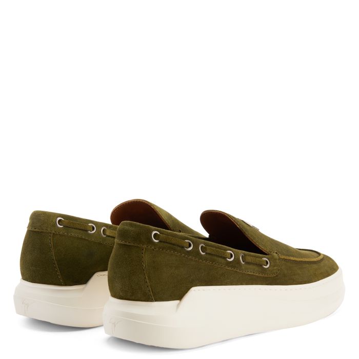  CONLEY STRING-Green-Slip Ons
