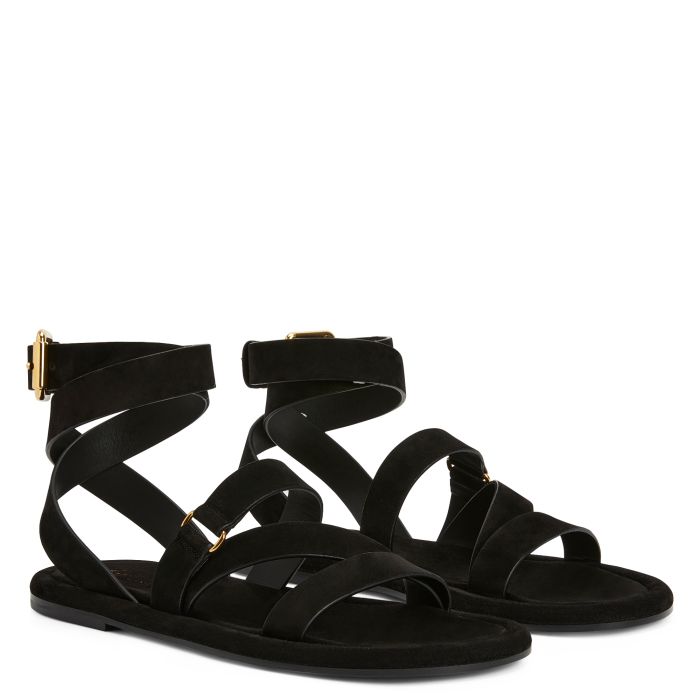  AYMON-Black-Flats