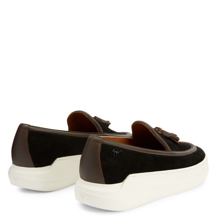  CONLEY TASSEL-Black-Slip Ons
