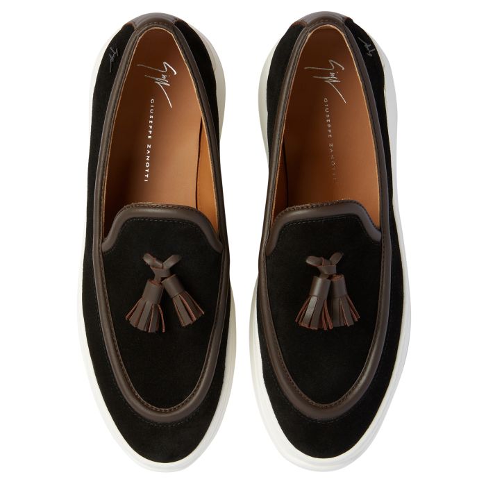  CONLEY TASSEL-Black-Slip Ons