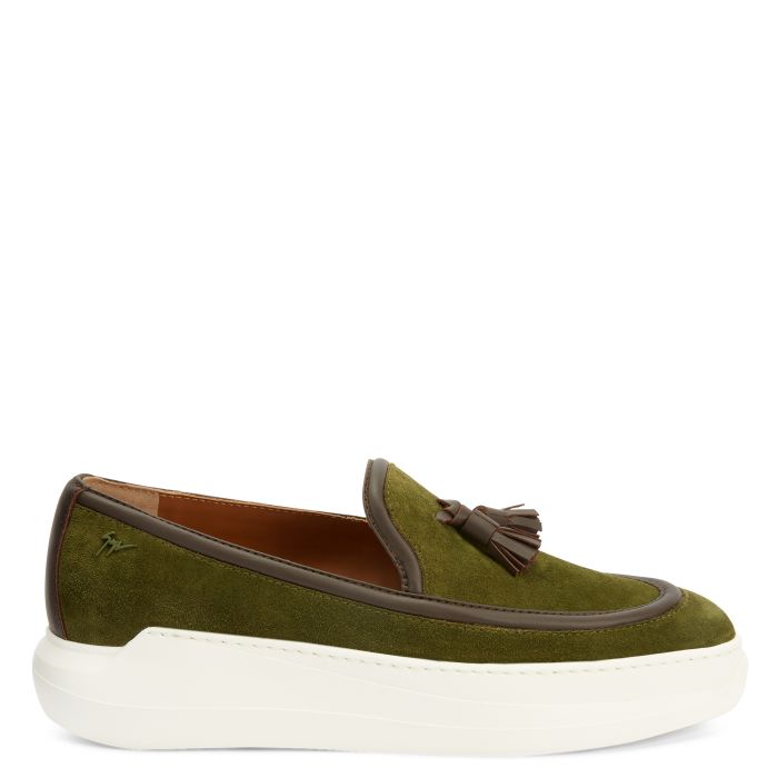  CONLEY TASSEL-Green-Slip Ons