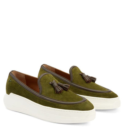  CONLEY TASSEL-Green-Slip Ons